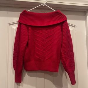 NWT White House Black Market off the shoulder sweater